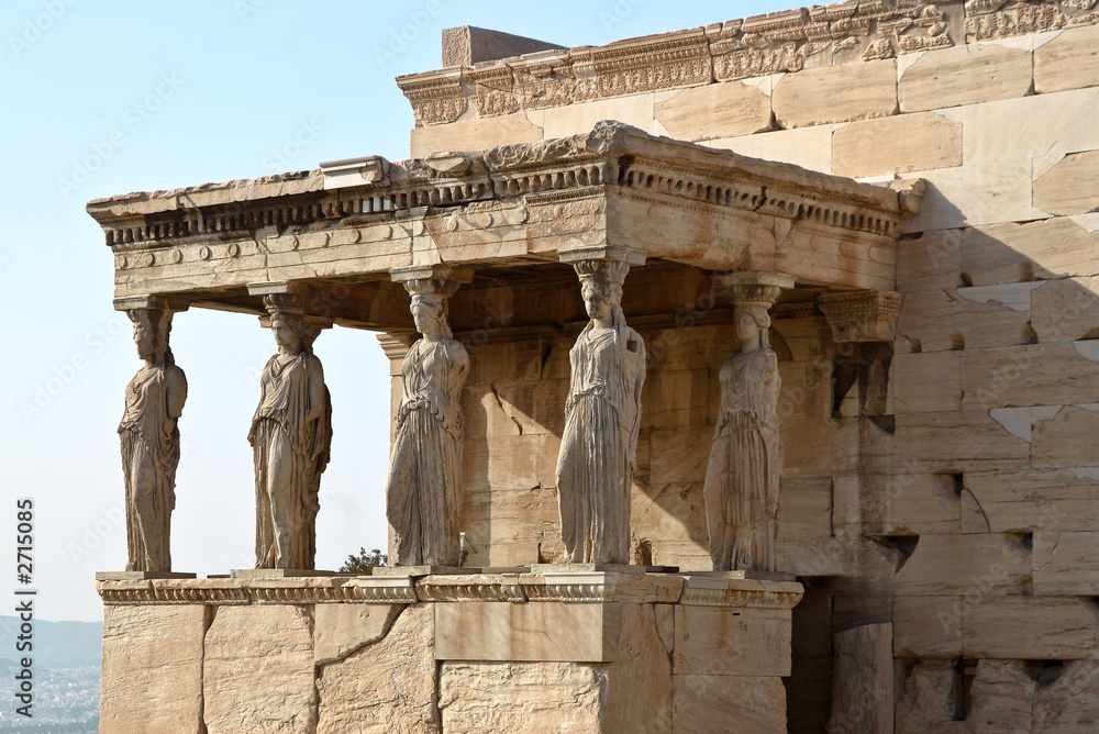 tempel auf der akropolis