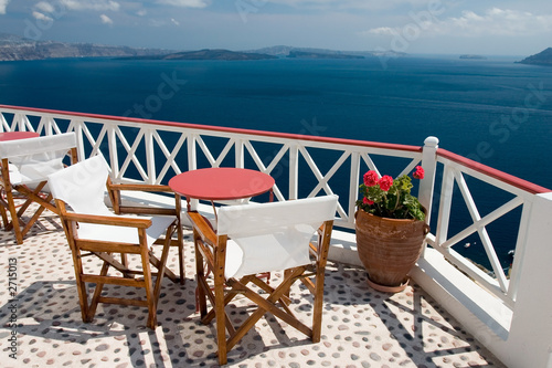 summer view from the balcony