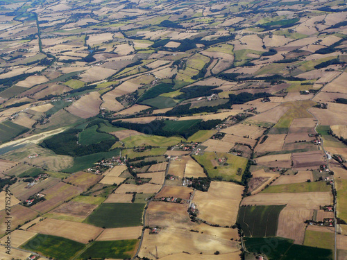 paysage vu du ciel