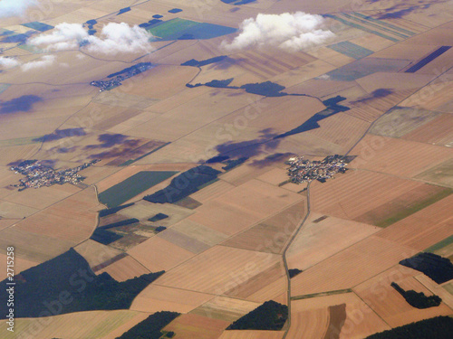 paysage vu du ciel