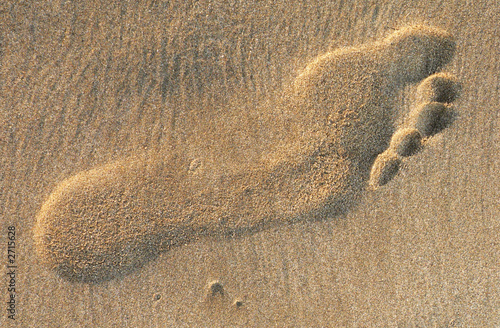 trace de pas