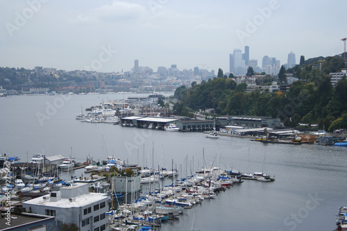 house boats on lake union
