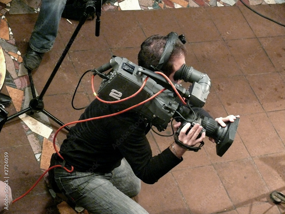 tv cameraman