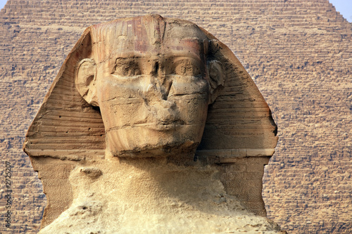 the sphinx & the pyramids photo