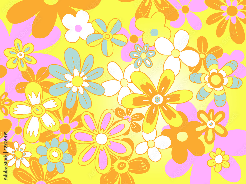 fleurs pop fond fleurs pop fond