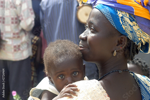 une maman africaine