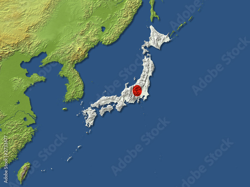 japan map