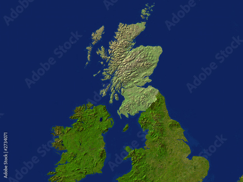 scotland map