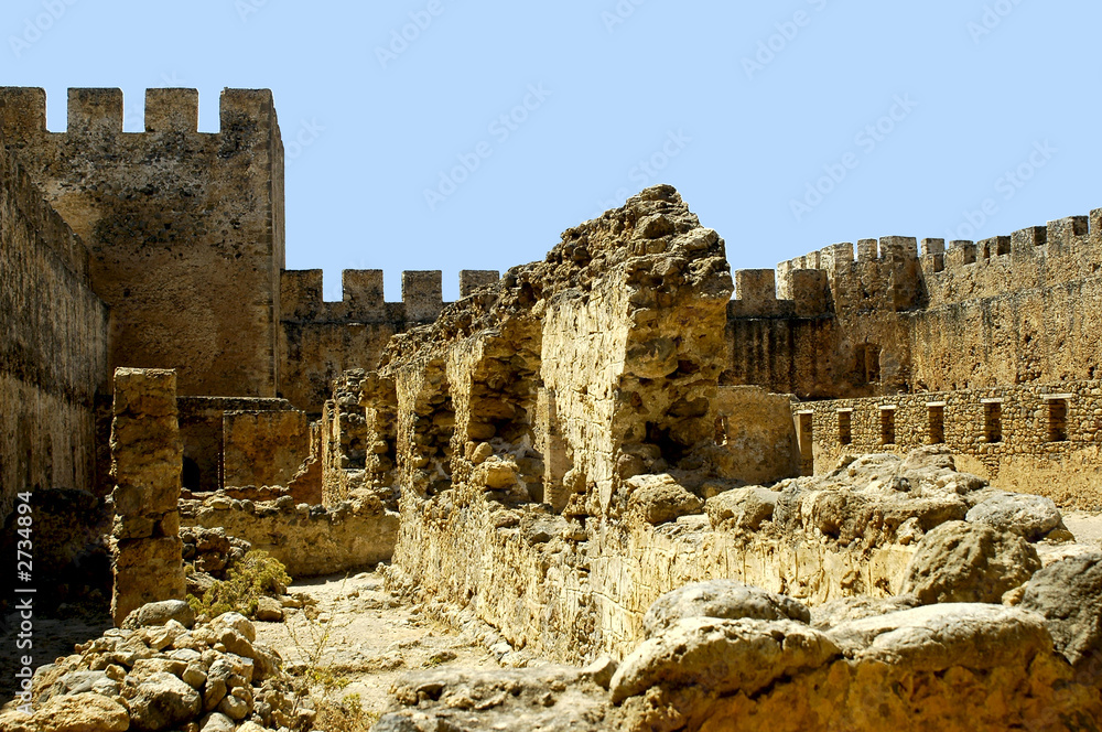 crete frangokastelo castle