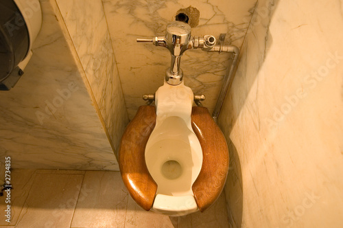 vintage toilet