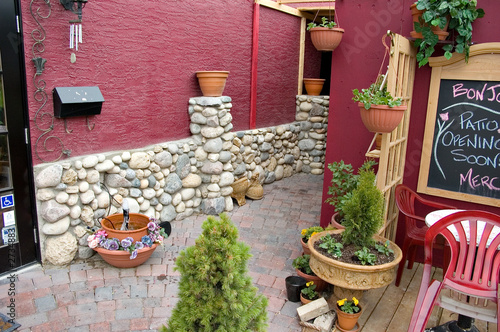 restaurant patio