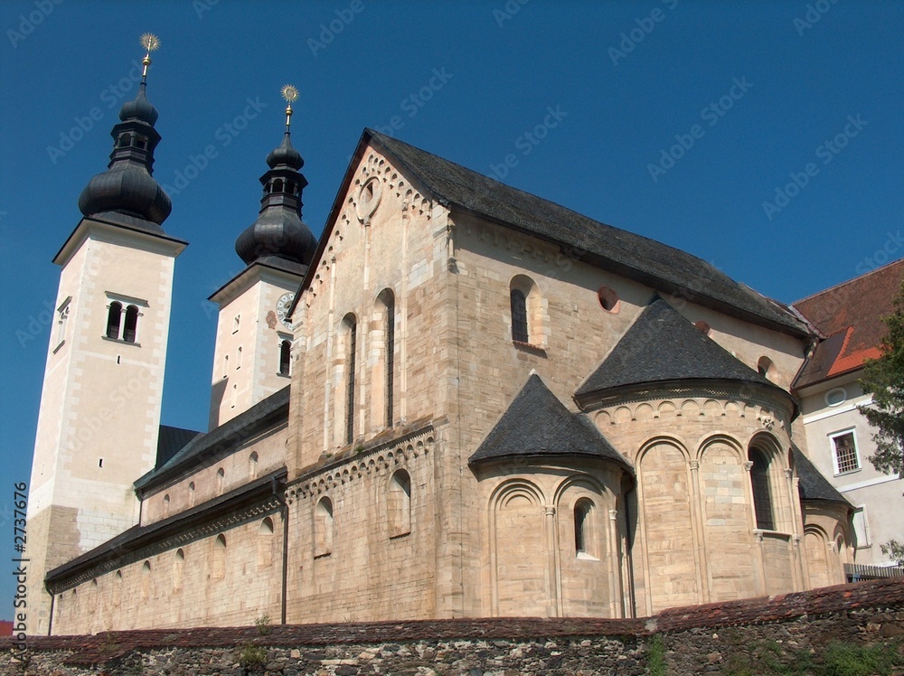 gurk, ehem. klosterkirche, aussen