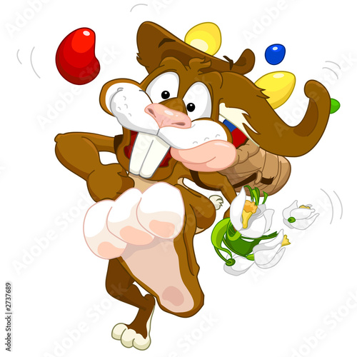 rennender osterhase