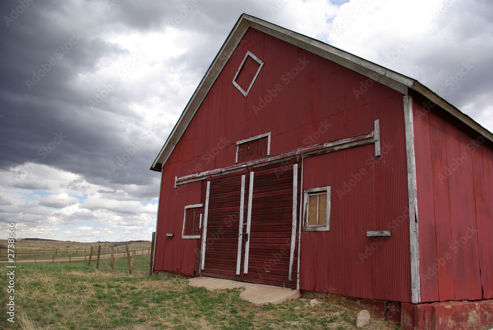 red barn