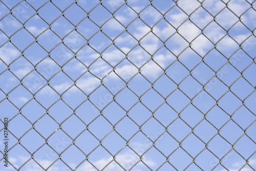 fence sky