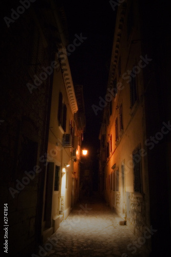 rovinj streets at night © Stefan Andronache