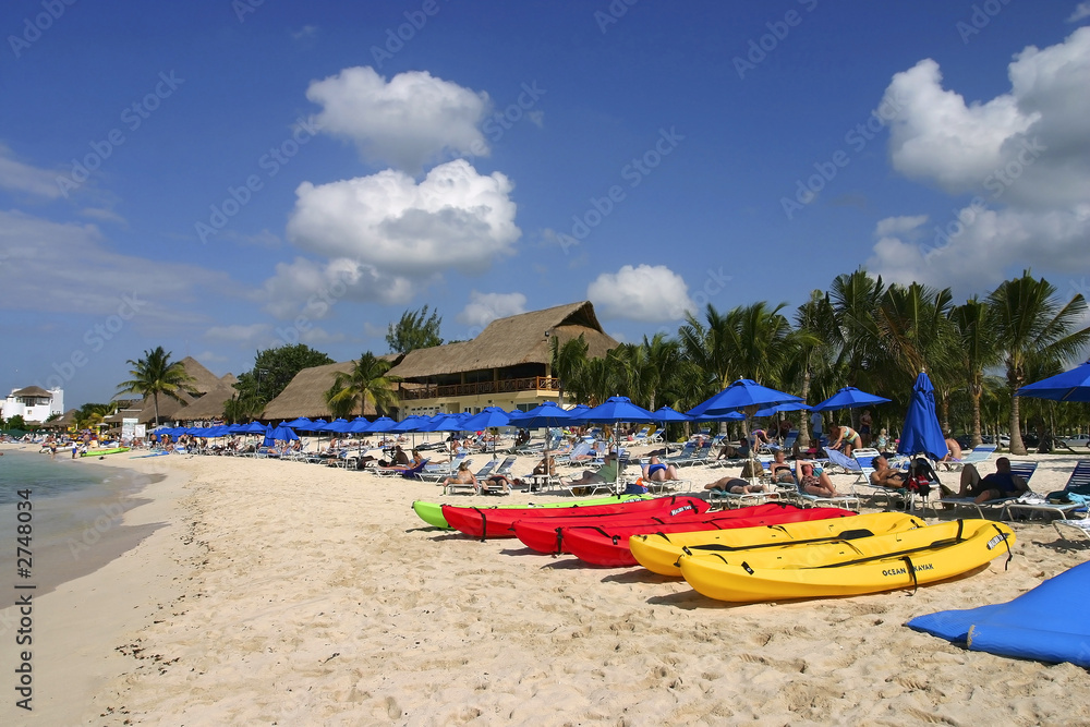 peoples on the beach