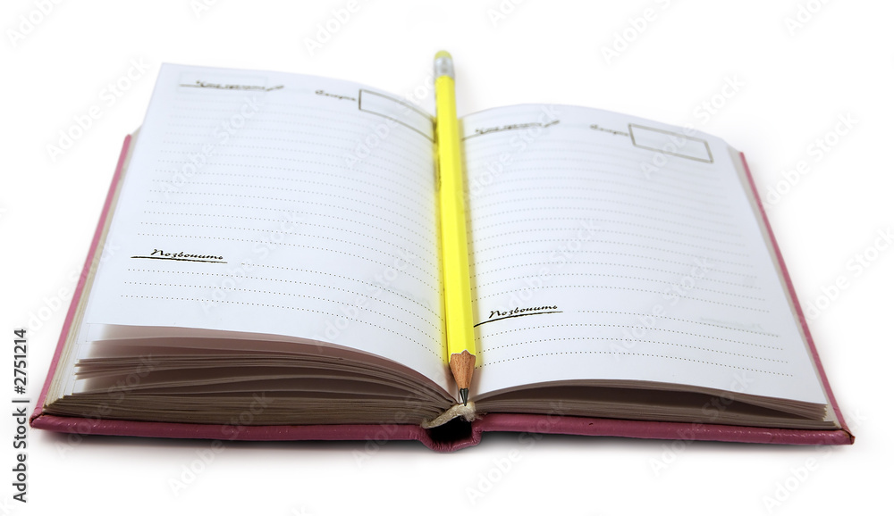 pencil and notebook pencil and notebook