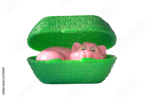 pink toy cat
