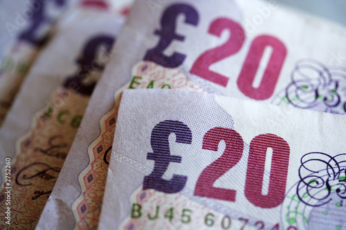 twenty pound notes