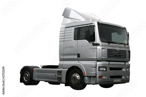 silver truck