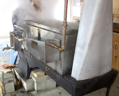 Obraz na płótnie maple syrup evaporator