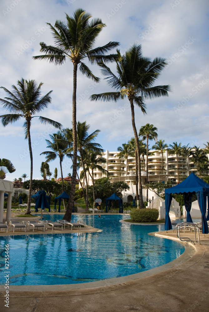 Obraz premium hotel in hawaii