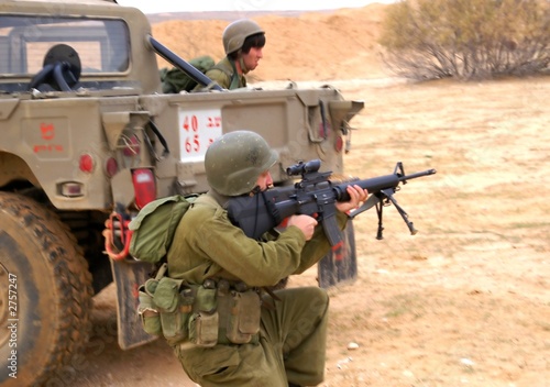 soldiers attack