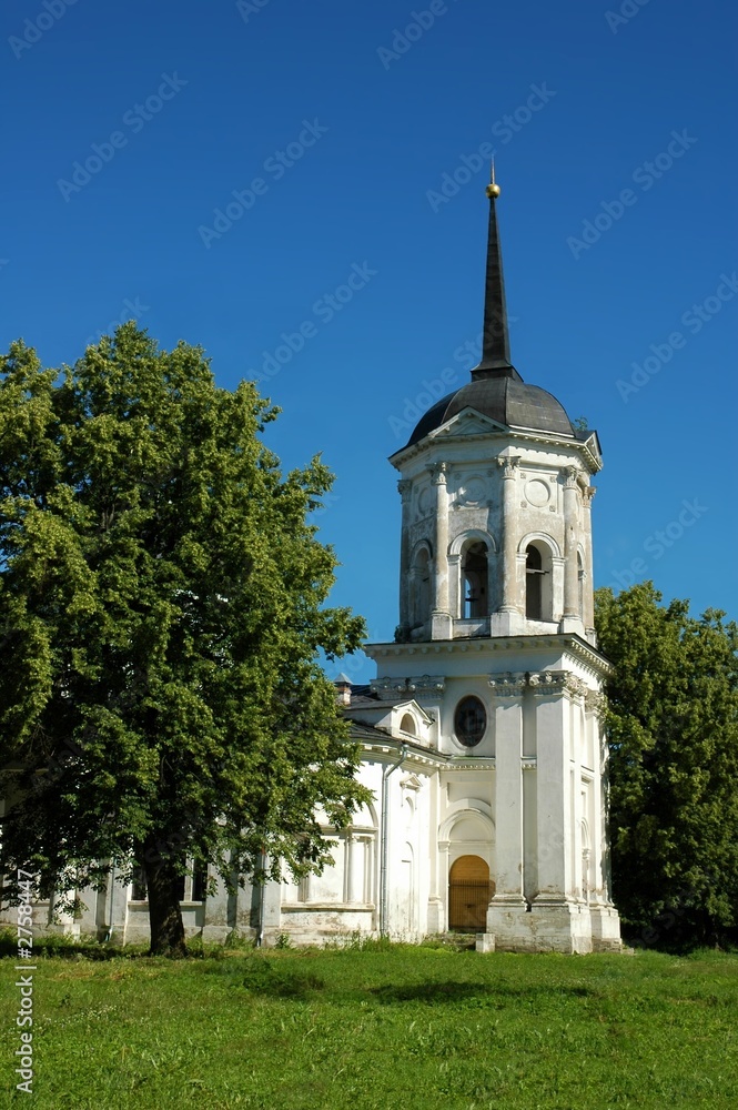 russian church at summer russian church at summer