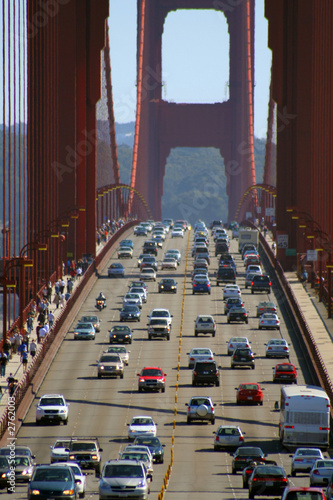 Photography Traffic on the Golden Gate Bridge