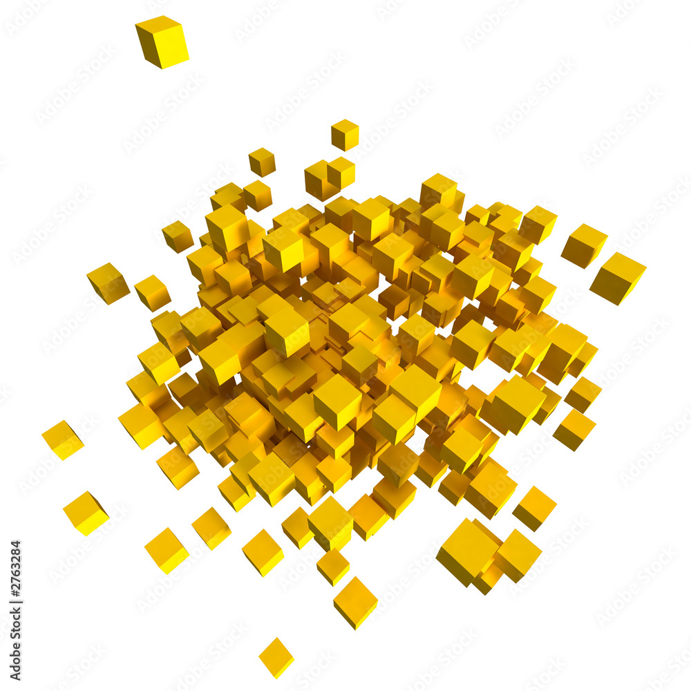 cube yellow