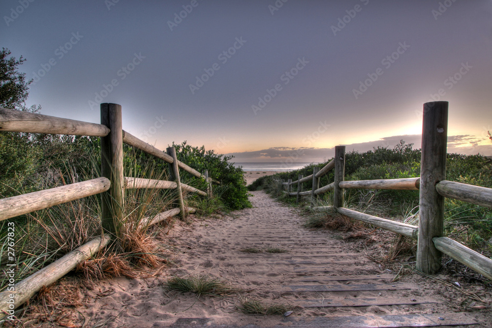 Fototapeta premium tathra beach sunrise