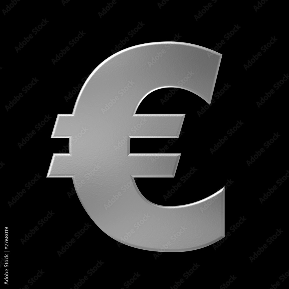 Obraz premium euro silber