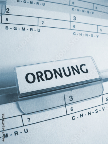 ordnung