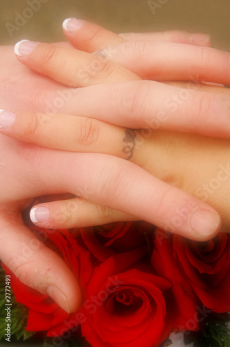 romantic and seductive hands