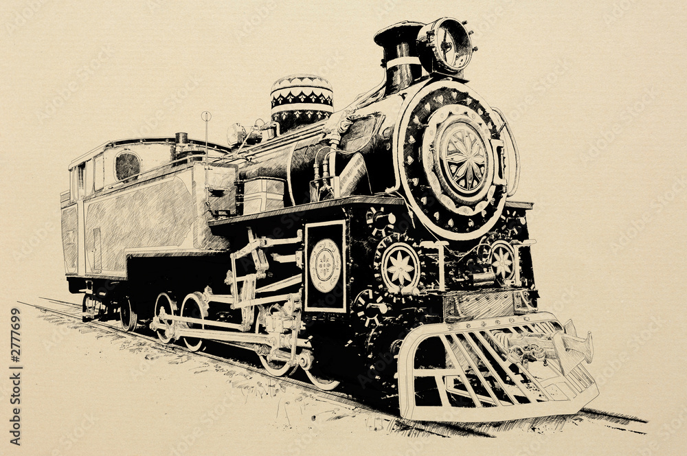 india : old train