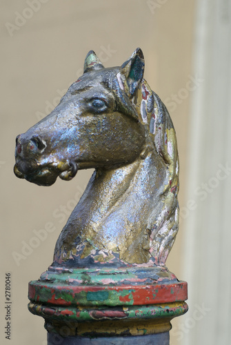 horse hitching post downtown french quarter
