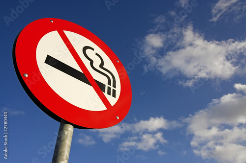 no smoking sign