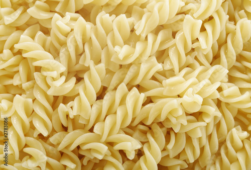 Fotografi cooked pasta fusilli
