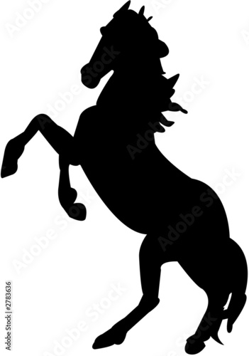 horse silhouettes