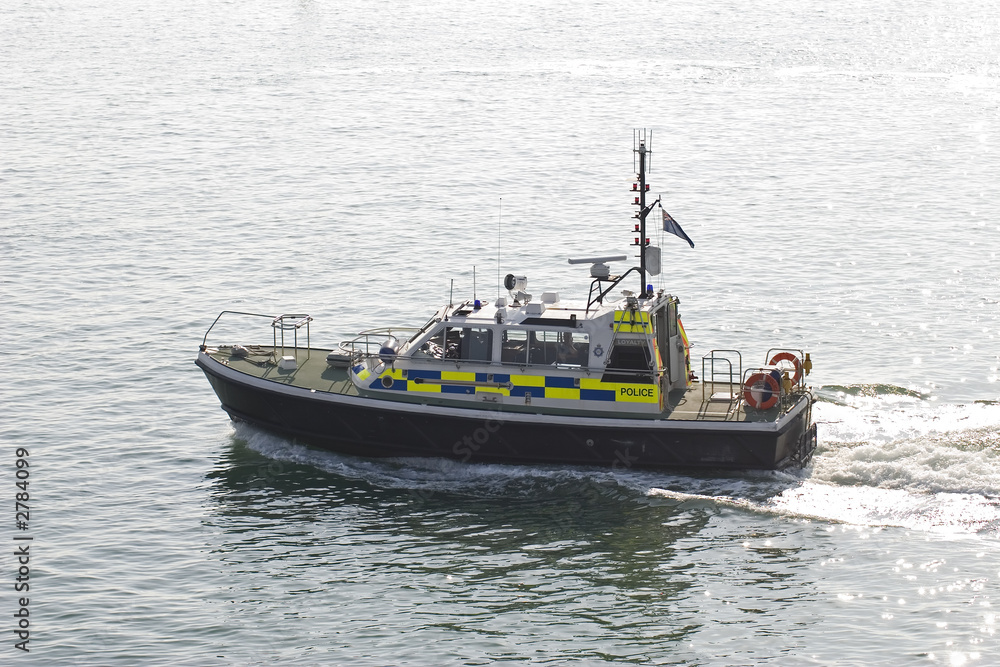 police boat