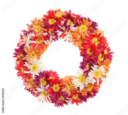 Photography flower wreath