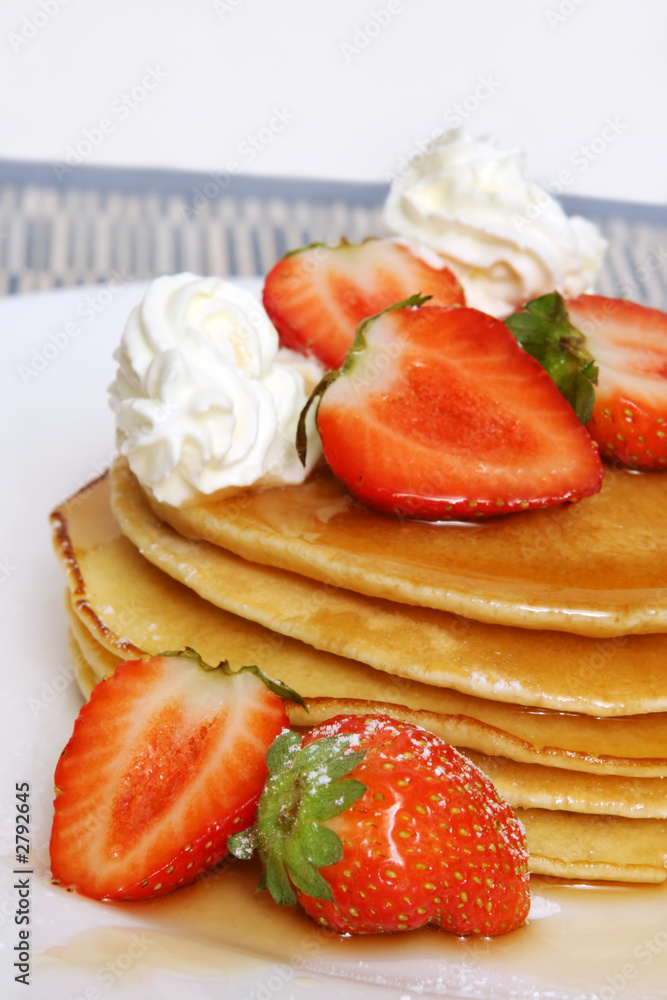 strawberry pancakes strawberry pancakes