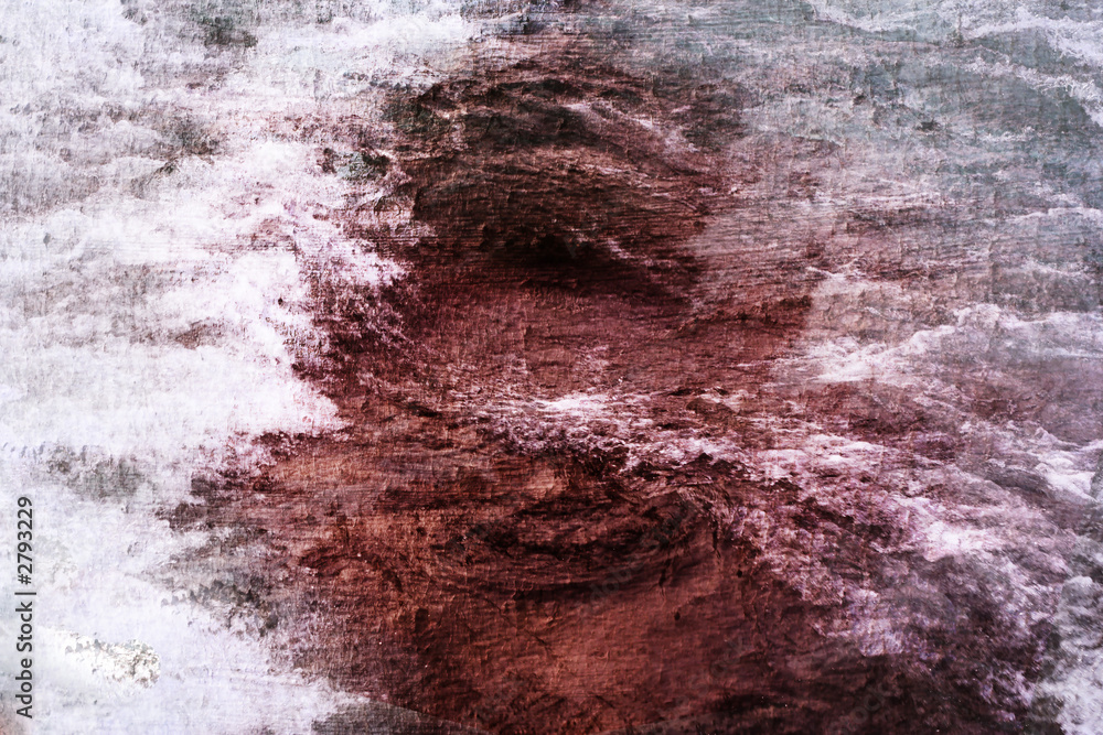 Obraz premium red water background