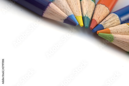 pencil crayons