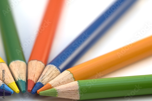 pencil crayons