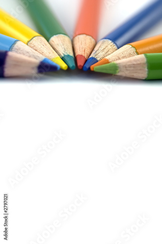 pencil crayons