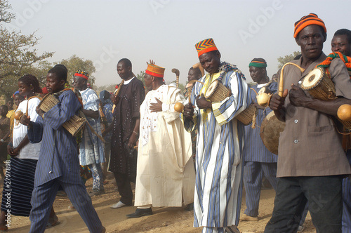 fête de village africain