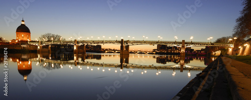 vue de la garonne à toulouse
