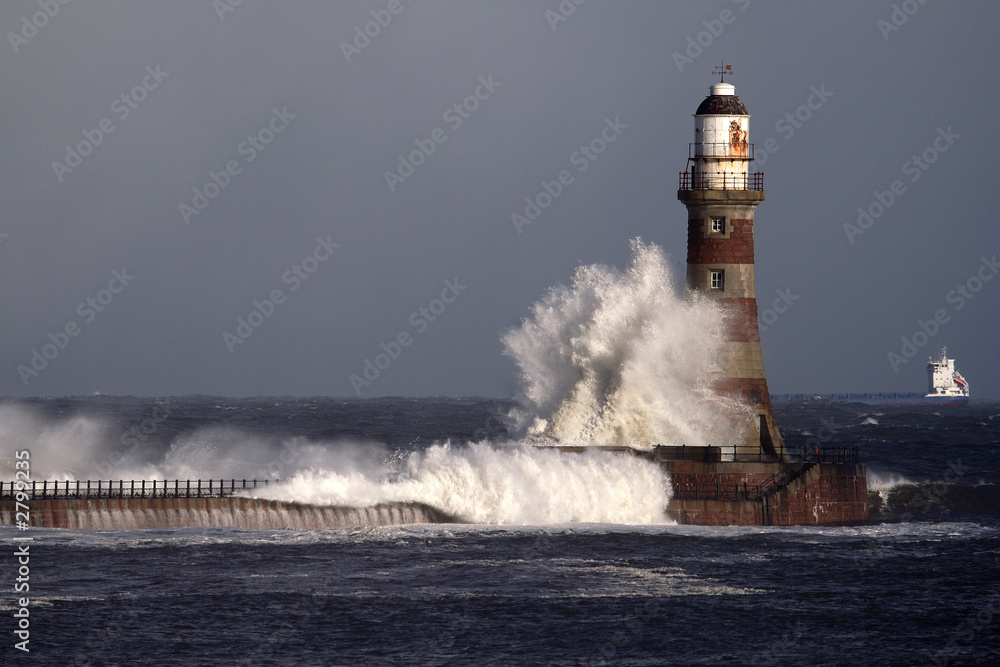 Obraz premium roker lighthouse